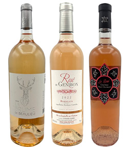 Nos vins rosés et clairets
